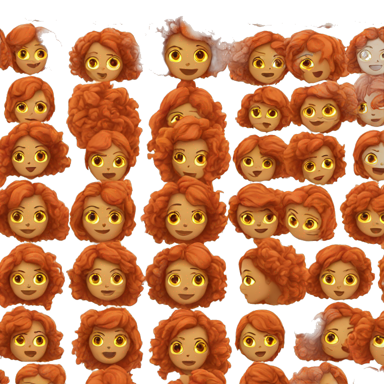 Red haired transgender woman emoji
