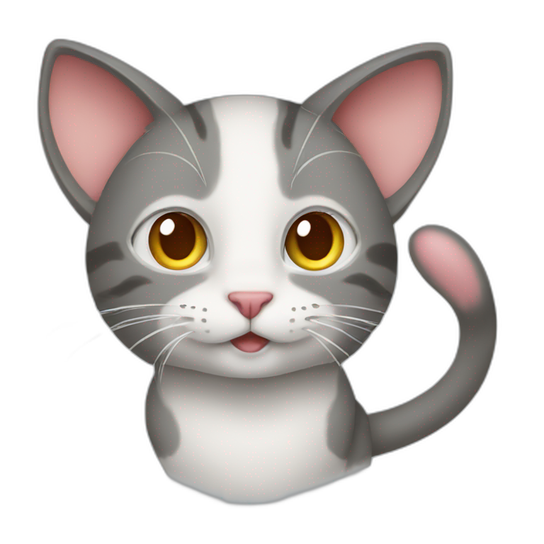 Cat and mouse  emoji