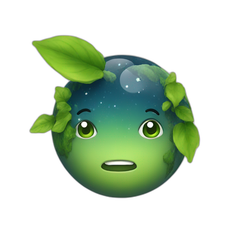 Bio planète  emoji