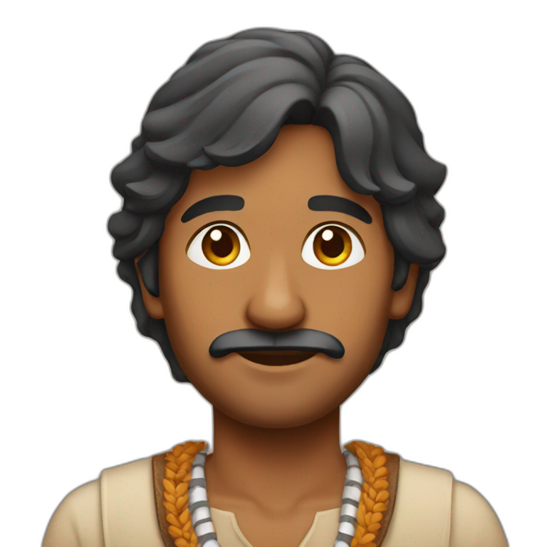 Indian man emoji