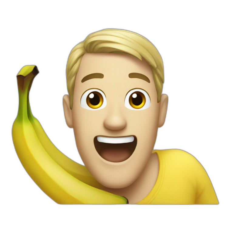 Rush banana emoji