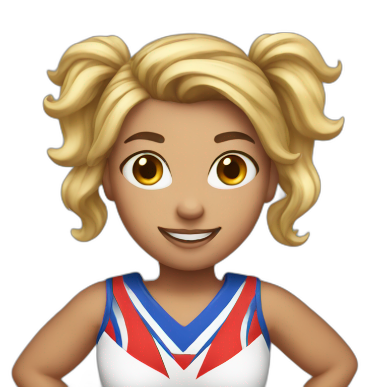 cheerleader emoji