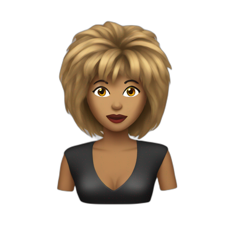 Tina Turner emoji