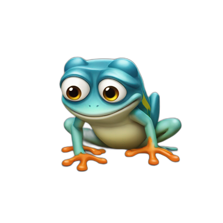 Crazy frog emoji