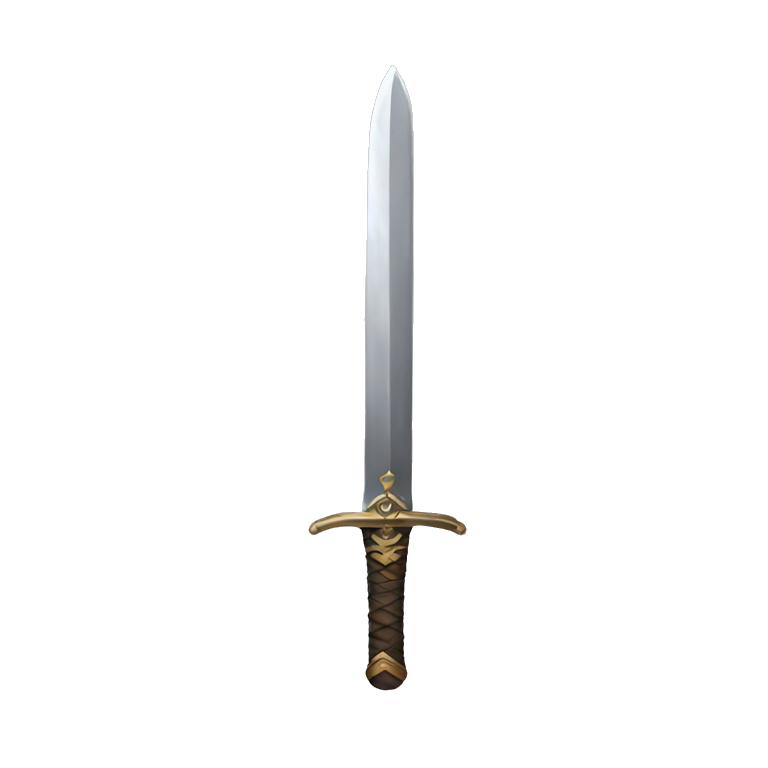 a sword emoji
