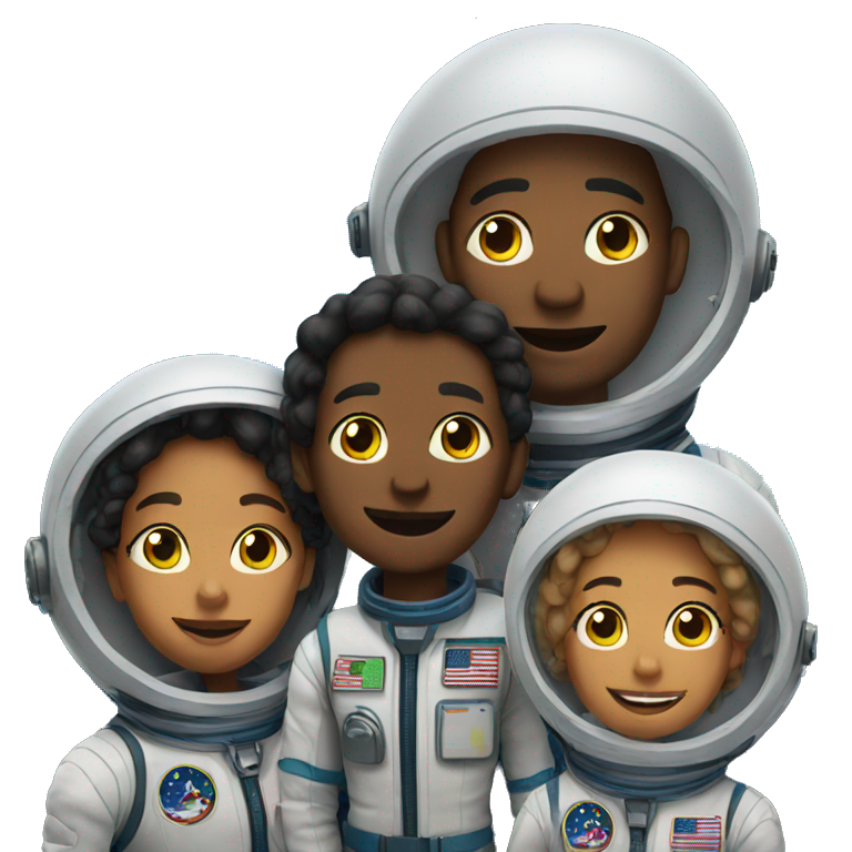 Family in space  emoji