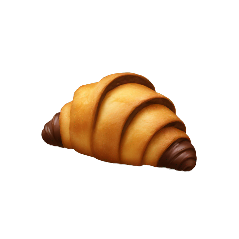Chocolate croissant  emoji