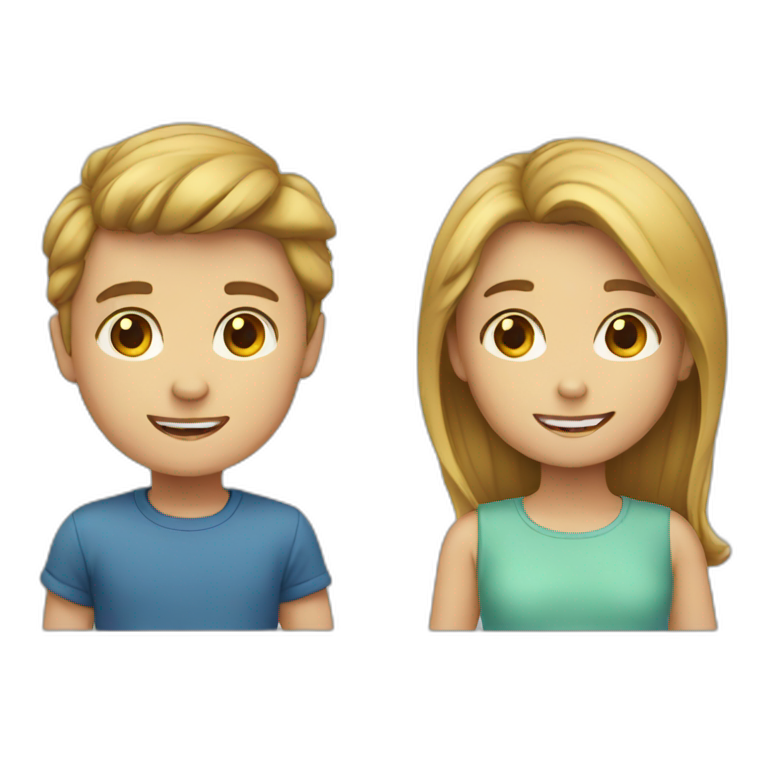 Boy and Girl emoji