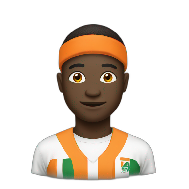 Supporter-ivorian emoji