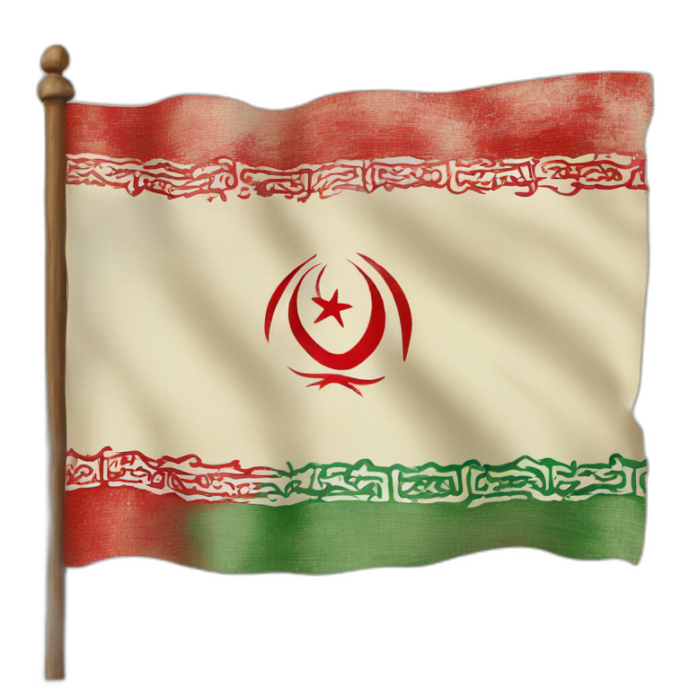 Ancien drapeau Iran emoji
