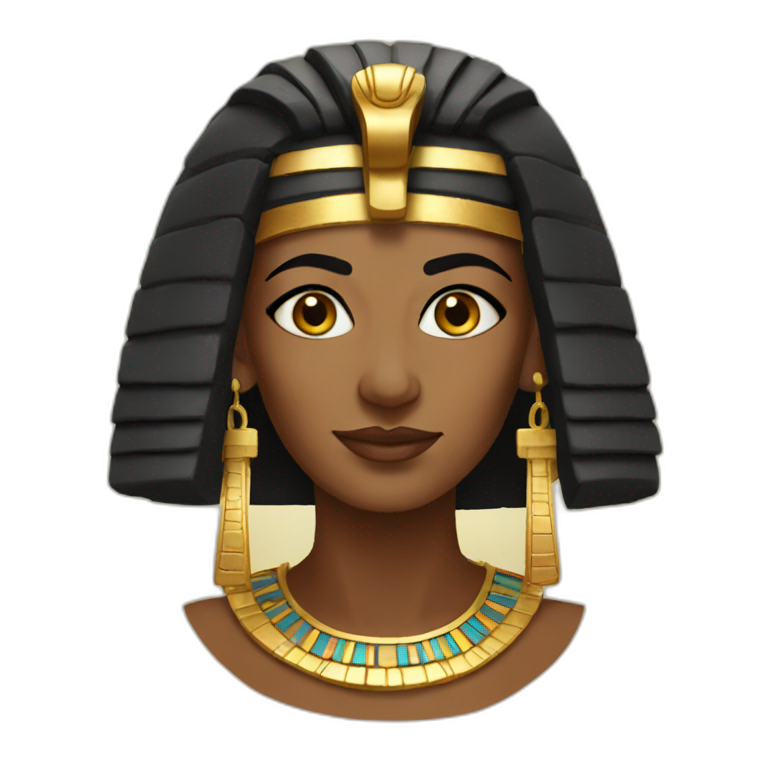 Ancient Egypt woman emoji