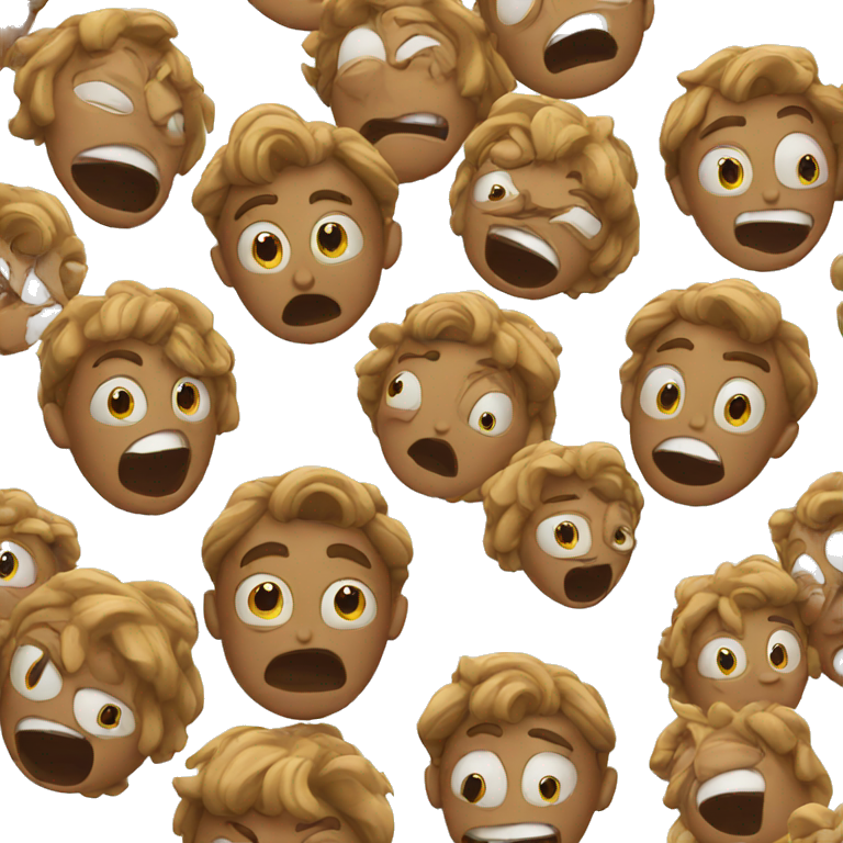Mild panic emoji