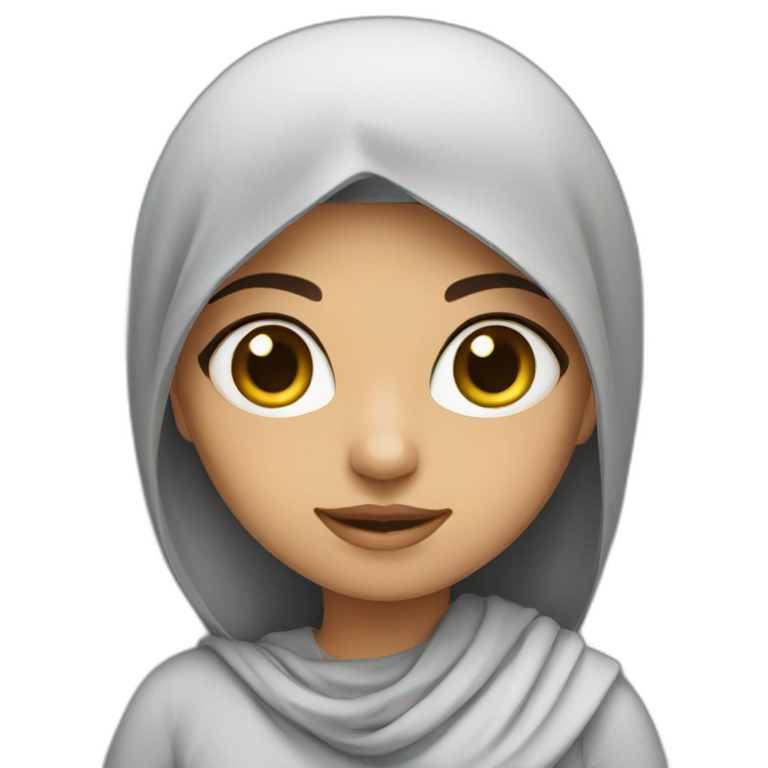 Girl Arab emoji