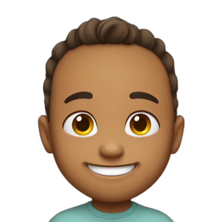 cutest babay smile emoji