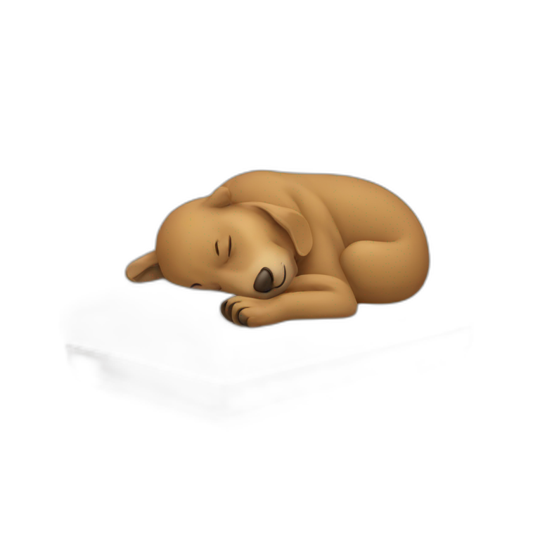 Sleeping emoji