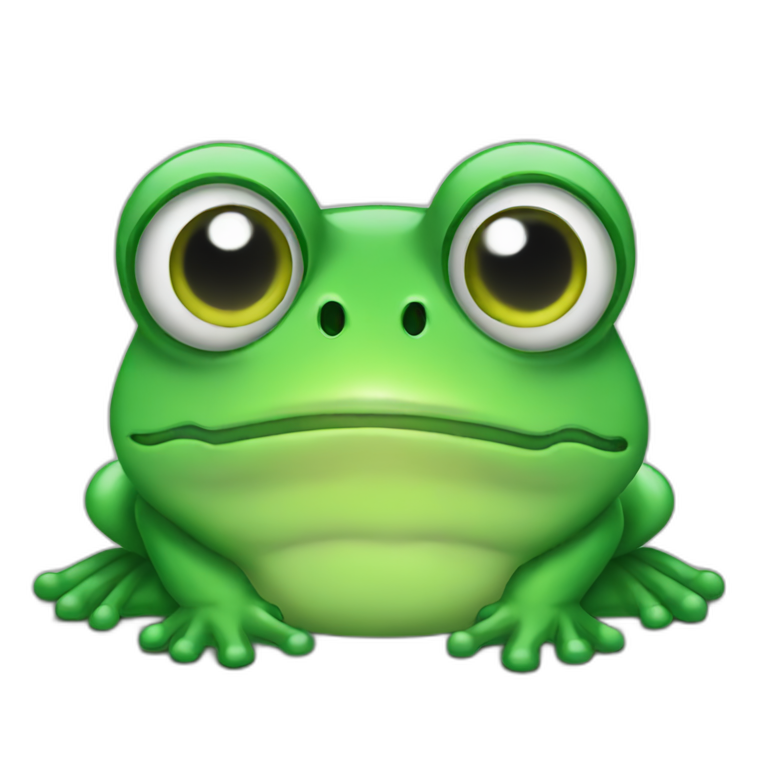 Peepo frog sad emoji