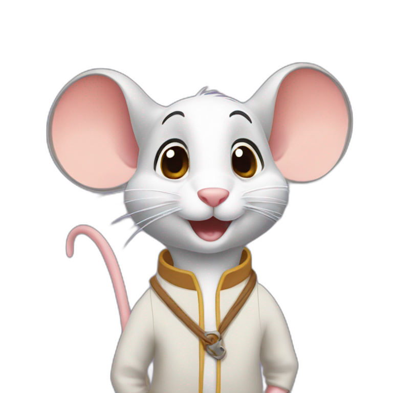 The rescuers mouse emoji