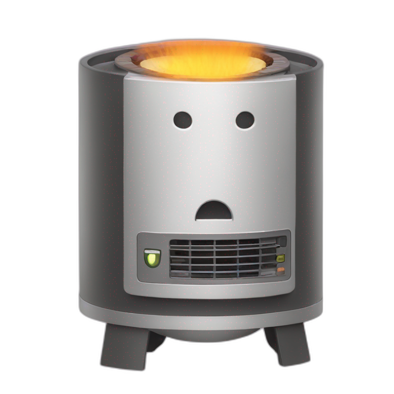 Hitting a heater emoji