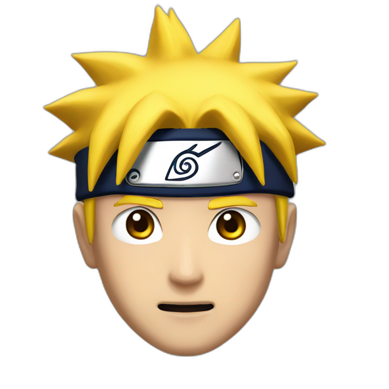 Naruto Uzumaki from "Naruto" emoji