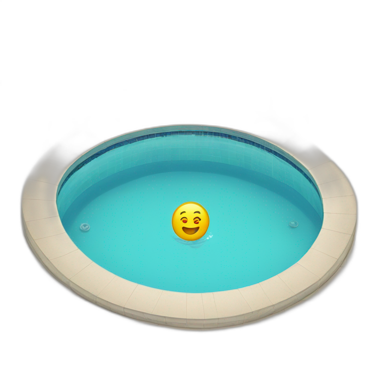 money in a swimming pool emoji