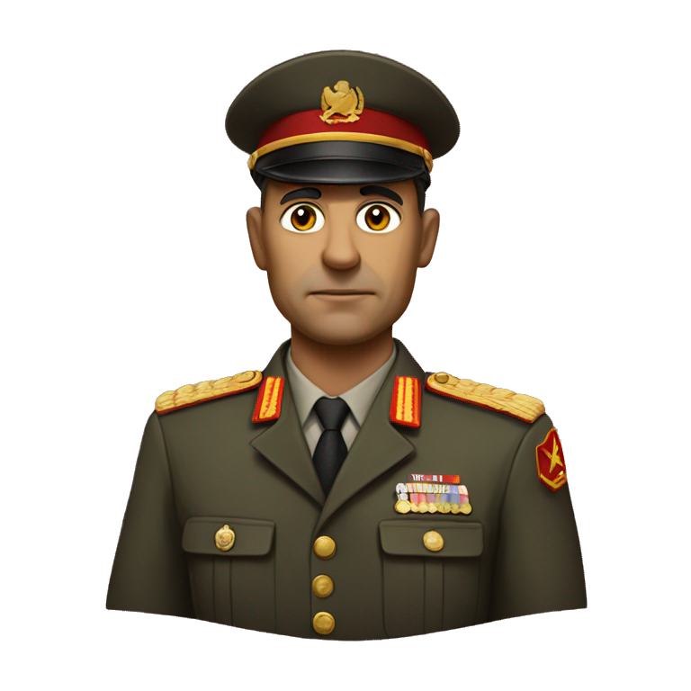 Communist officer emoji