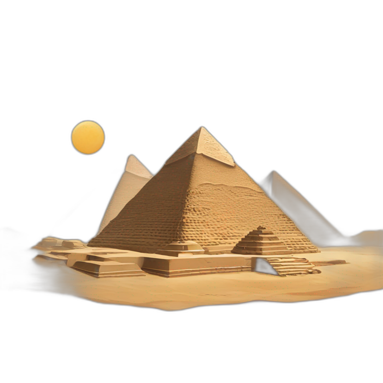 Pyramids of Giza emoji