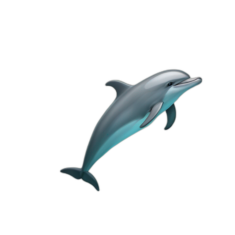 dolphin with a machete emoji