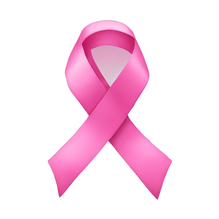 Pink ribbon emoji