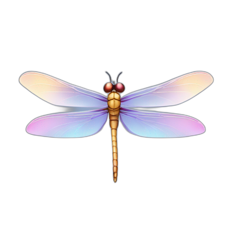 crystal dragonfly emoji