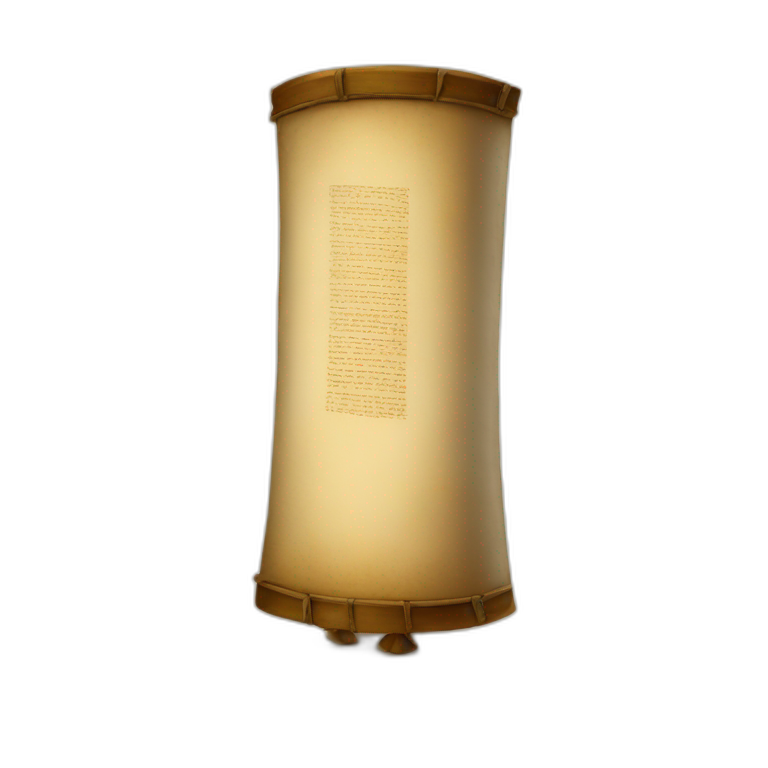 Torah scroll emoji