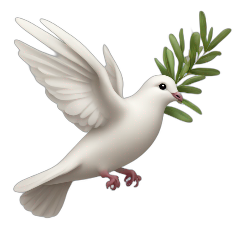 dove-with-olive-branch emoji