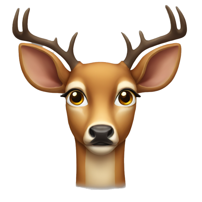 one eye deer emoji