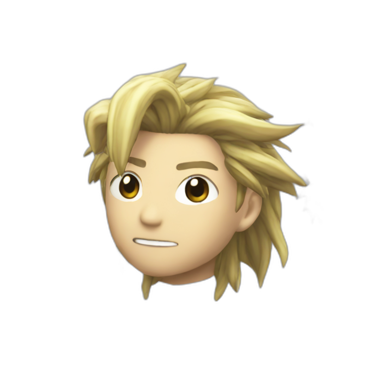 Anime Cloud final fantasy emoji