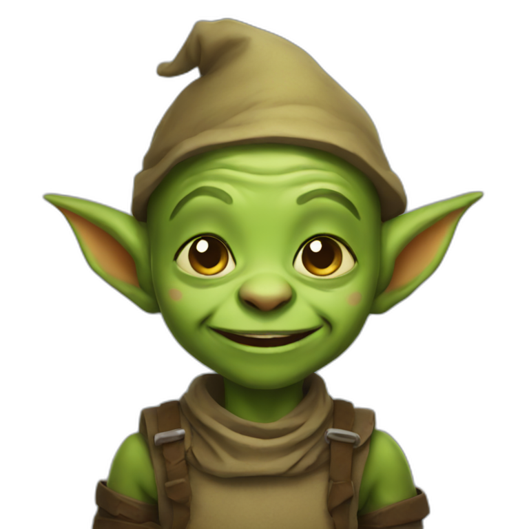 little cute Goblin  emoji