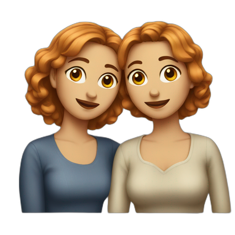 Two women in love emoji