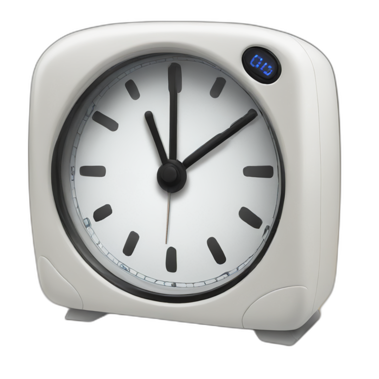 Digital Alarm clock emoji