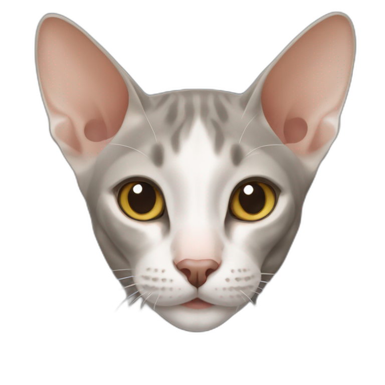 oriental shorthair cat emoji