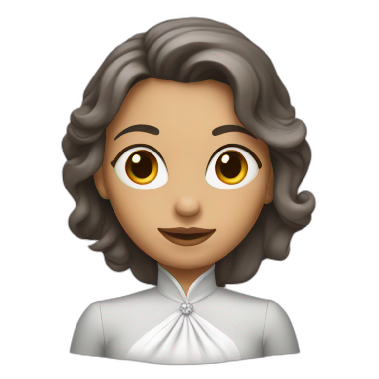 Femme voilée qui fait un doigt d’honneur emoji