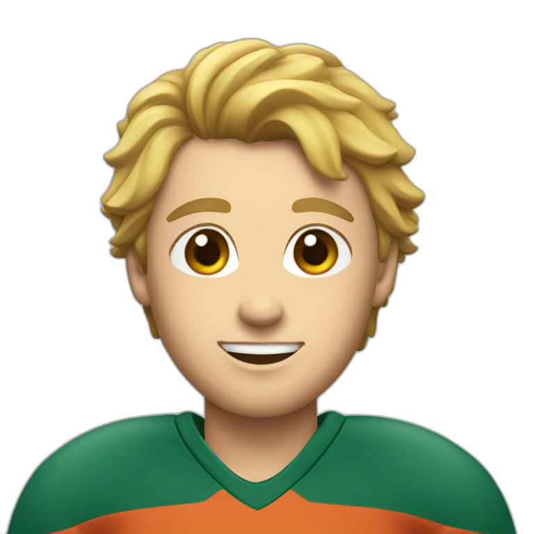 Hockey player emoji