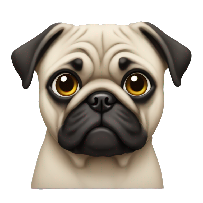 Pug emoji