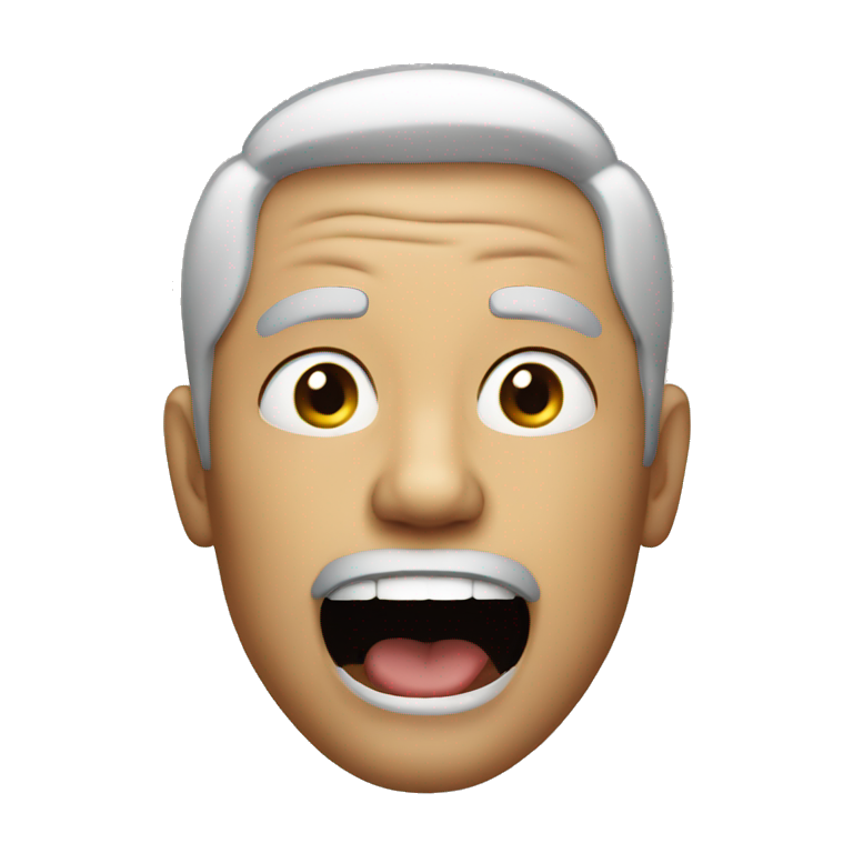 man with mouth open emoji