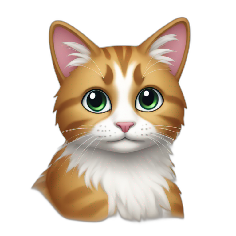 Furry cat emoji