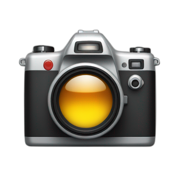 camera flash emoji