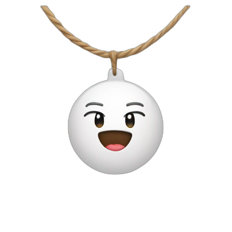 hanging emoji