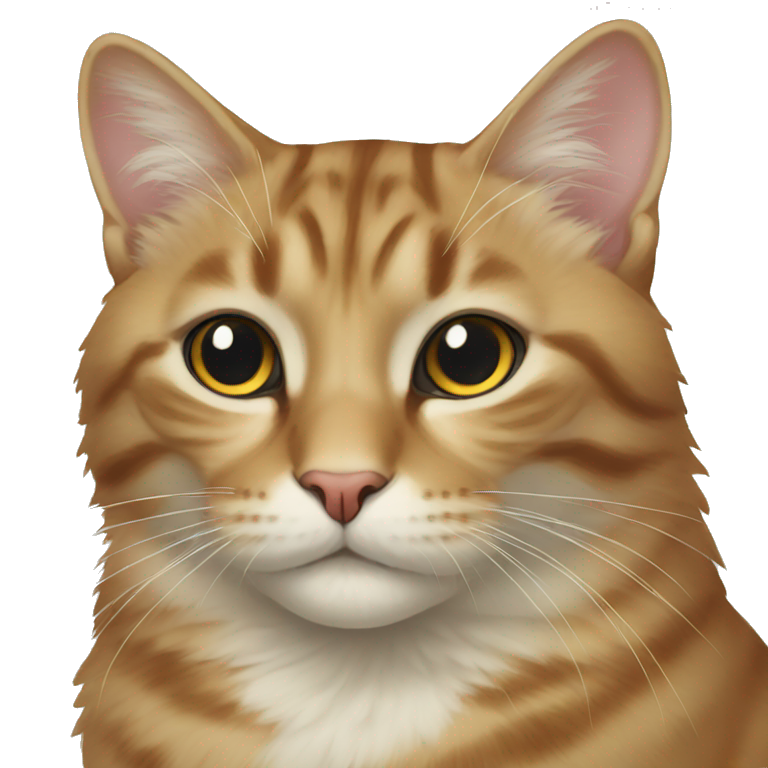 serene feline portrait emoji