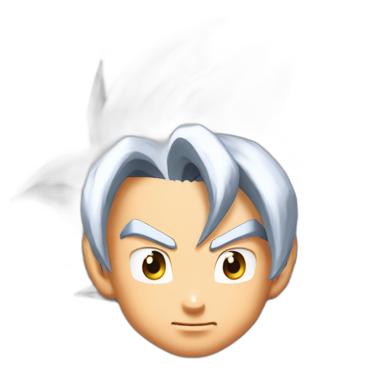 Goku with number 4 dragon ball emoji