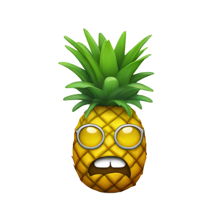 Pineapple Princess Emoji Bum Bow main image 1