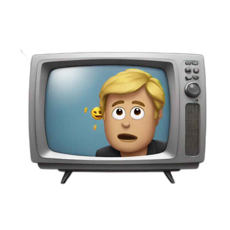 tv program emoji | AI Emoji Generator