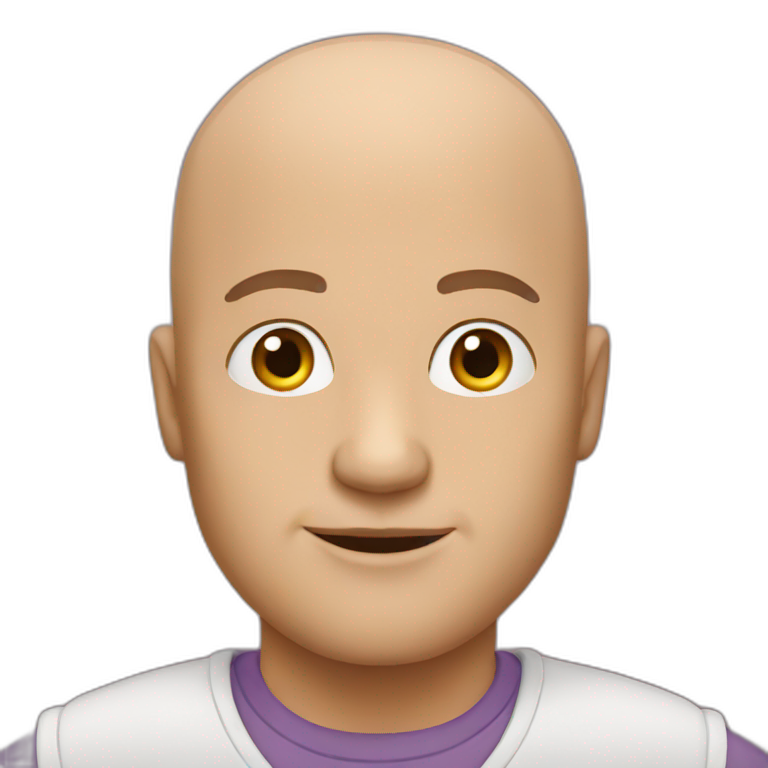Bald guy emoji