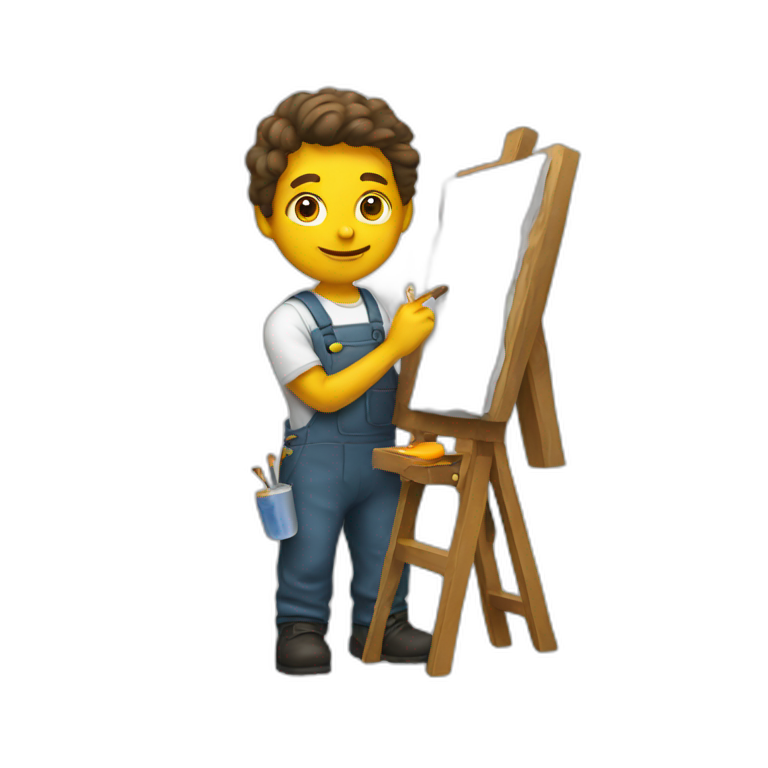 a painter emoji